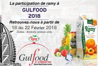 Ramy participates in the "Gulfood 2018" exhibition