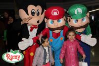 RAMY ACCOMPANIES THE CHILDREN DURING THE WORLD DAY DEDICATED TO CHILDHOOD.